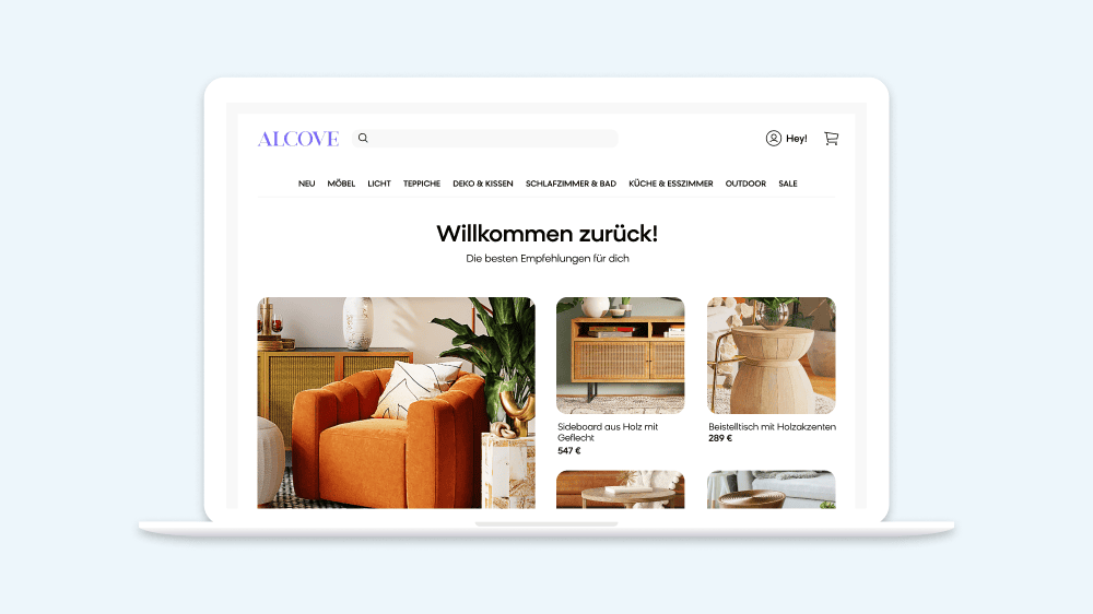 Bloomreach zeigt, wie ihr Produkt Besuchern automatisch trendige und saisonale Produkte empfehlen kann, um die Benutzerfreundlichkeit zu verbessern und den Umsatz zu steigern