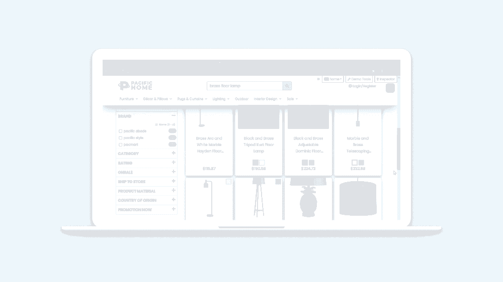 Bloomreach showing how their product can enhance semantic search for long-tail queries