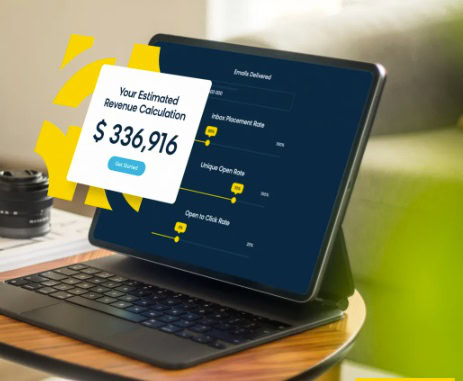 Email assessment dashboard displaying metrics and performance analytics, including open rates, click-through rates, and engagement statistics.